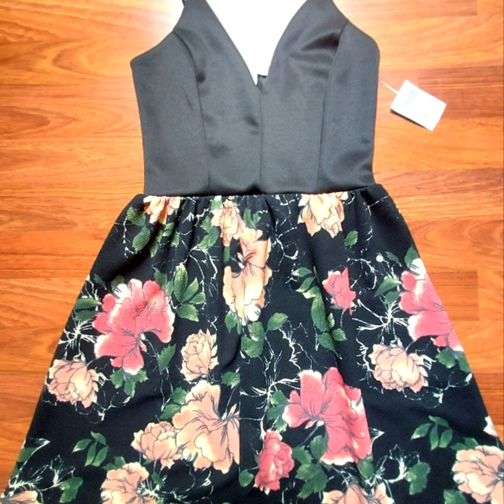 NWT Charlotte Russe Floral Dress